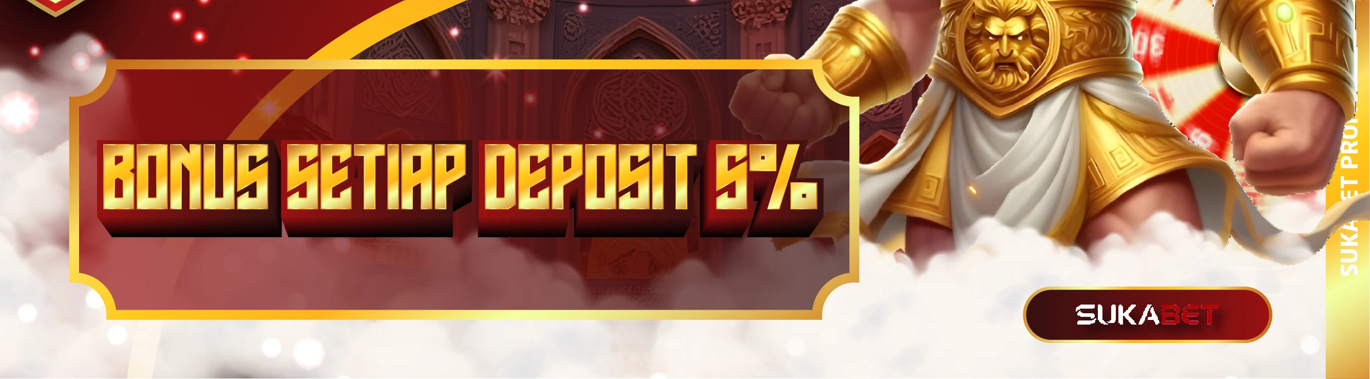 BONUS SETIAP DEPOSIT 5%